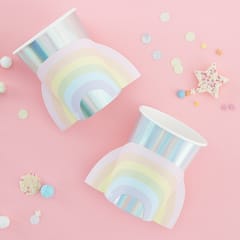 Iridescent Rainbow - Cups