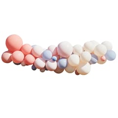 Boho Bride - Blush, Nude & Blue Hen Party Balloon Arch Kit