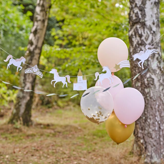 Princess Castle - Birthday Party Bunting Decoration