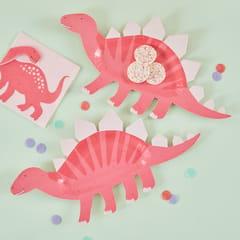 Pink Dino - Party for 8